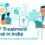 Illustration of IVF embryo, Indian currency symbol, doctor, hospital, and couple with IVF chart - representing IVF treatment cost in India 2025