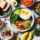Fresh fruits and vegetables promoting an anti-inflammatory lifestyle for cancer prevention.