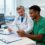International patient consulting with doctor in a modern Indian hospital for preventive health check-ups, illustrating trusted medical tourism services and advanced diagnostic care.