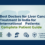 Banner showing the Shifam Health Medical Tourism logo and the title “Best Doctors for Liver Cancer Treatment in India for International Patients,” with a liver silhouette, medical icons, and oncology symbols representing advanced cancer care.