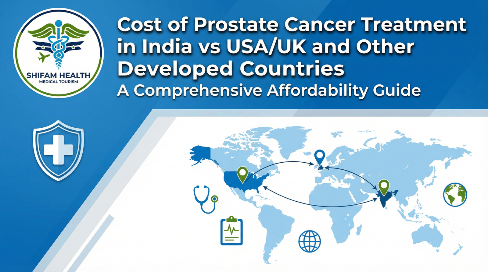 Prostate Cancer Treatment Cost in India vs USA/UK