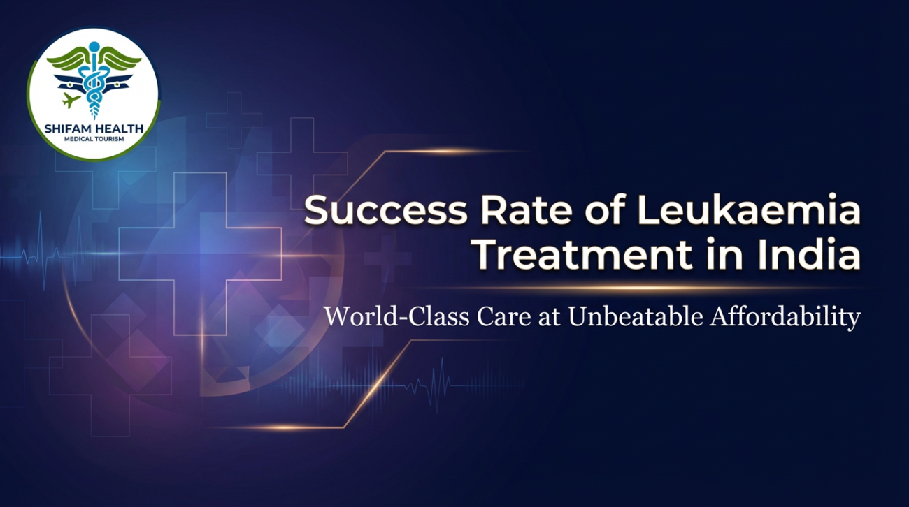 Success Rate of Leukemia Treatment in India highlighting world-class cancer care, advanced treatment outcomes, and affordable healthcare services.