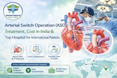 Arterial Switch Operation ASO in India showing congenital heart surgery and treatment procedure
