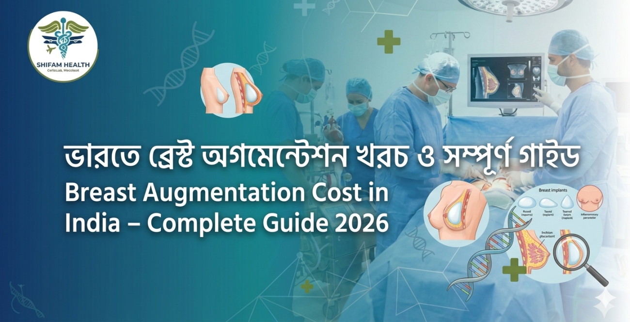 Breast augmentation surgery procedure in India performed by experienced plastic surgeon