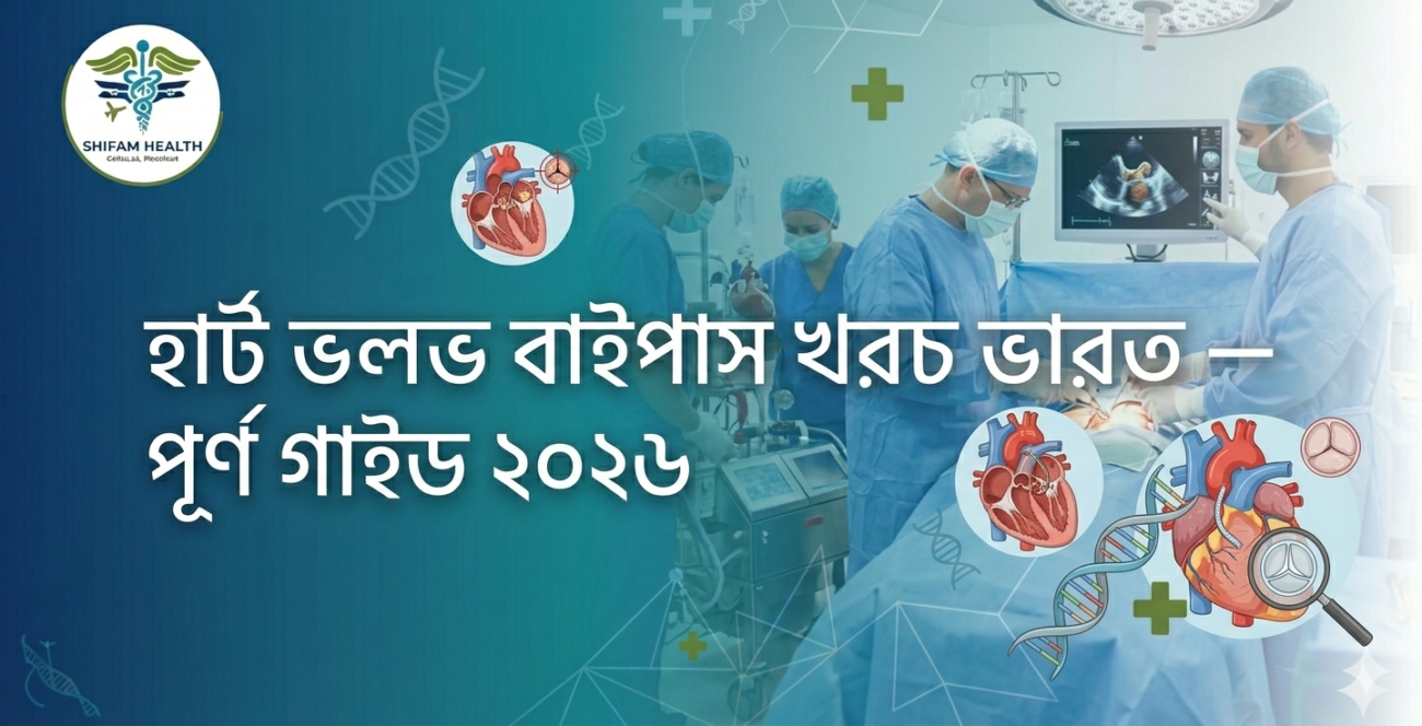 ভারতে হার্ট ভলভ সার্জারি এবং বাইপাস খরচের বিস্তারিত গাইড ২০২৬-এর তথ্যসহ চিকিৎসা হাসপাতাল ও খরচের তুলনা