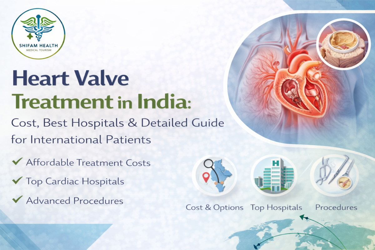 Heart valve treatment options in India showing cardiac surgery and advanced heart care