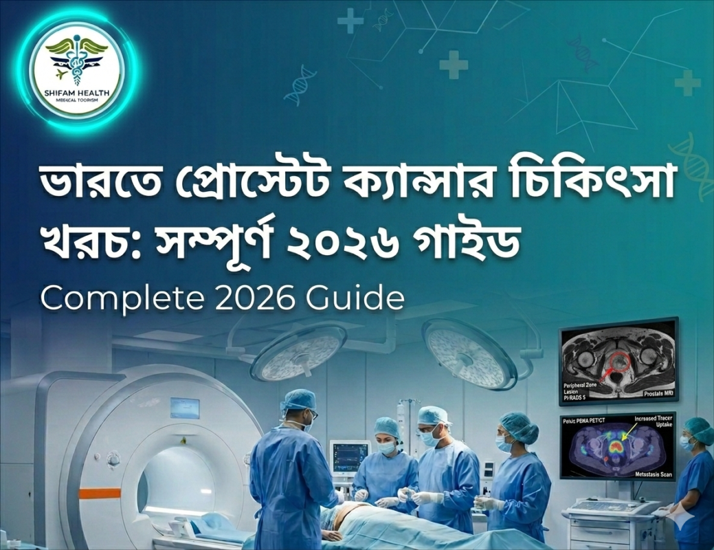ভারতে প্রোস্টেট ক্যান্সারের চিকিৎসার খরচের তুলনামূলক টেবিল, শহর ও চিকিৎসার ধরন অনুযায়ী।