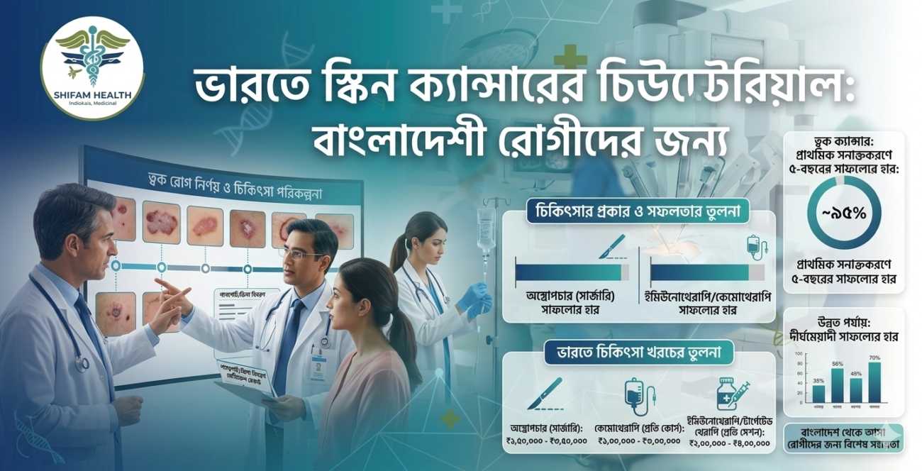 ভারতে স্কিন ক্যান্সার চিকিৎসার প্রক্রিয়া বাংলাদেশি রোগীদের জন্য বিস্তারিত টিউটোরিয়াল