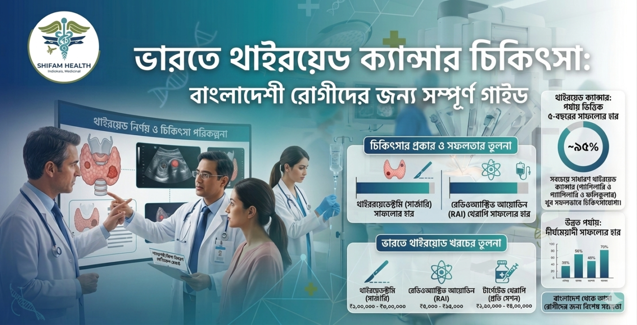 ভারতে থাইরয়েড ক্যান্সার চিকিৎসার প্রক্রিয়া বাংলাদেশি রোগীদের জন্য বিস্তারিত গাইড এবং টিউটোরিয়াল