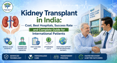 Kidney transplant surgery in India - nephrologist and transplant team at a JCI-accredited hospital