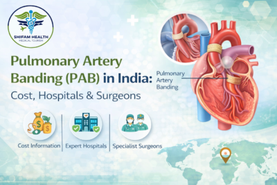 Pulmonary artery banding PAB procedure in India showing heart surgery and treatment