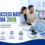 Featured image showing IVF success rates in India in 2026 with a fertility specialist consulting a couple, embryo development in a laboratory, advanced IVF technology, and fertility treatment guidance.