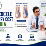 Featured image showing varicocele surgery treatment in India with a urologist consultation, varicocele vein anatomy illustration, microsurgical treatment options, and advanced urology care for international patients.