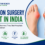 Bunion surgery cost in India featured image showing a bunion deformity of the foot, corrective surgery, expert orthopedic care, and affordable treatment.