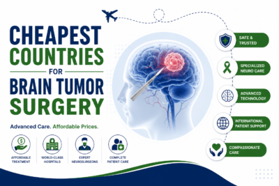 Cheapest countries for brain tumor surgery featured image showing advanced neurosurgery, brain tumor treatment, and affordable medical tourism options.
