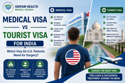 Medical Visa vs Tourist Visa for India: Which Visa Do U.S. Patients Need for Surgery?