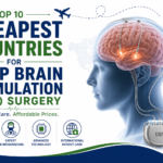 Top 10 cheapest countries for Deep Brain Stimulation (DBS) surgery featured image showing advanced neurosurgery, brain stimulation technology, and affordable treatment options.