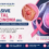 Invasive ductal carcinoma (IDC) breast cancer illustration showing symptoms, diagnosis, stages, and treatment.