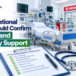 ICU and emergency support checklist for international patients seeking treatment in India.